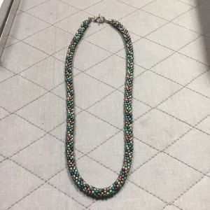 Khumihimo Beaded Necklace